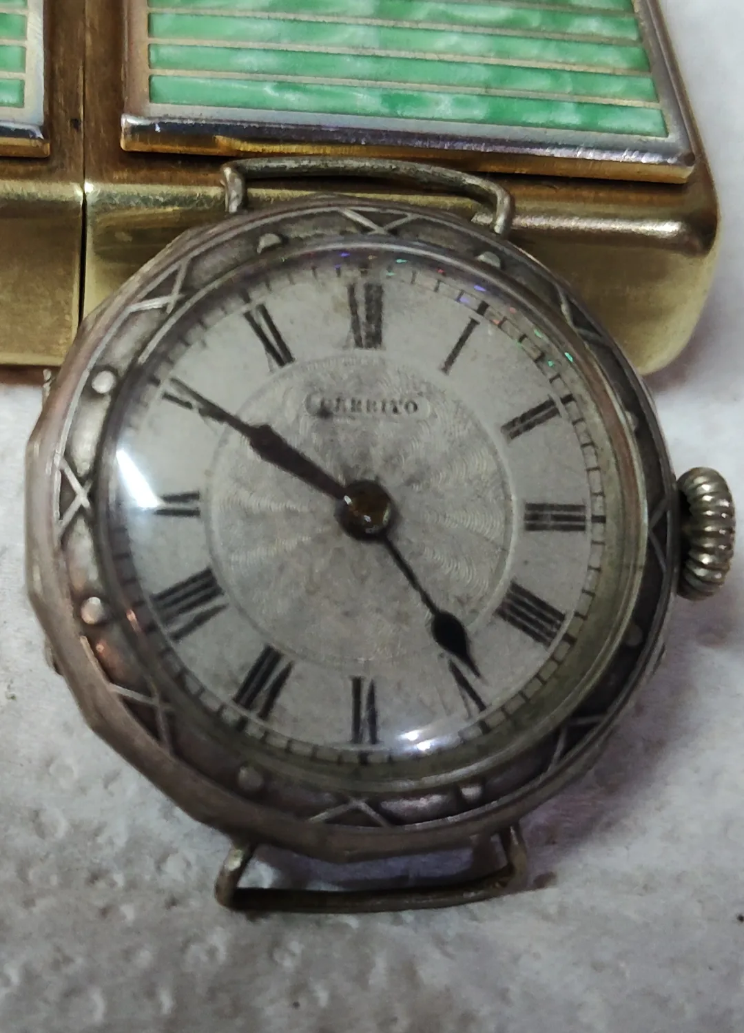 Reloj Suizo en Plata